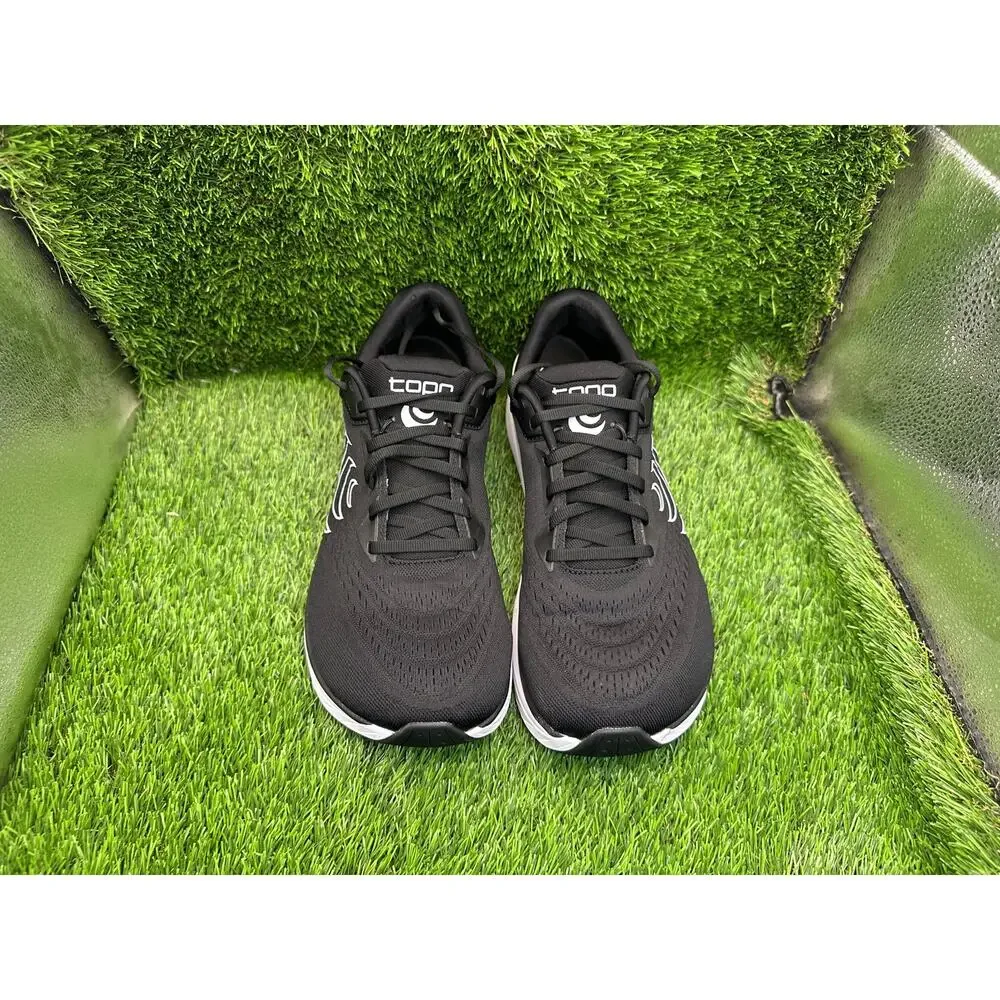 Topo Athletic Phantom 4 Athletic Sneaker Men's 11 Black Mesh Jogging Running Gym
